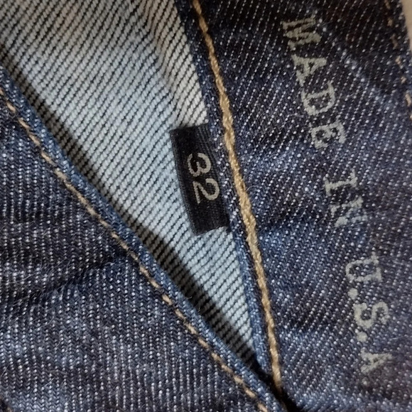 John Varvatos Bowery Slim Straight Jeans Blue Size 32 - Picture 2 of 12